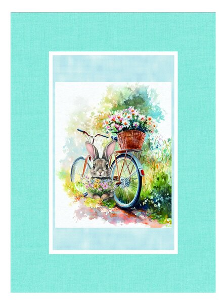 Strofinaccio in cotone stampa digitale MIGU09