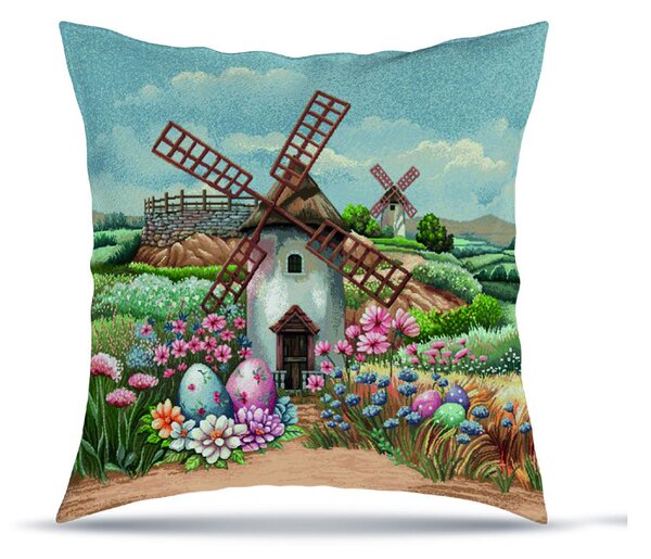 Federa cuscino gobelin pasquale 42x42 cm MI08