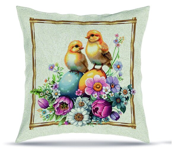Federa cuscino gobelin pasquale 42x42 cm MI06