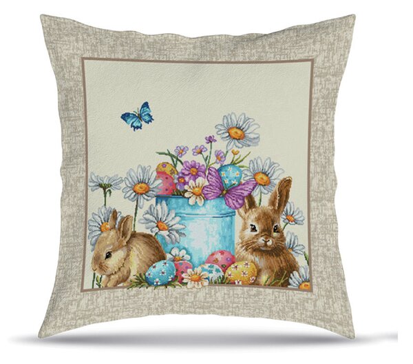 Federa cuscino gobelin pasquale 42x42 cm MI01