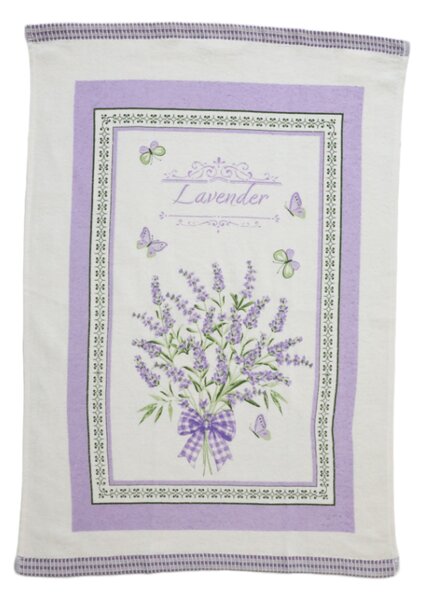 Strofinaccio spugnia da cucina Lavanda 50x70 cm
