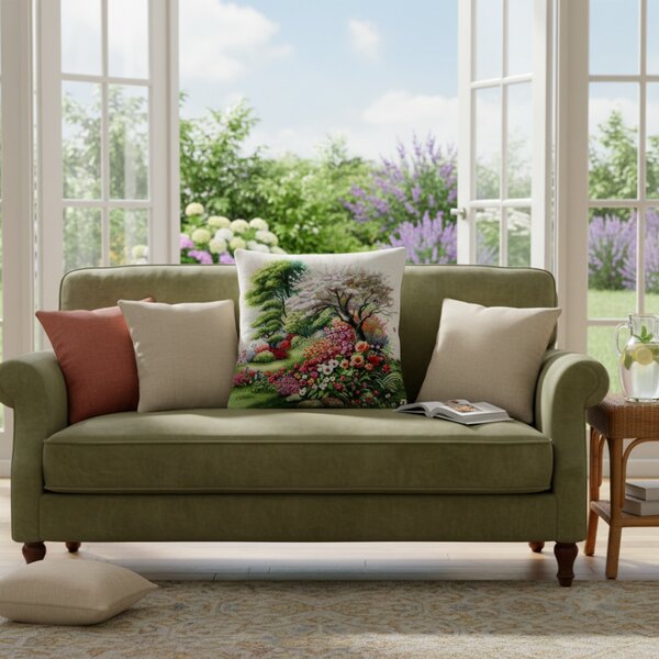Federa cuscino gobelin 42x42 cm Eden 1423