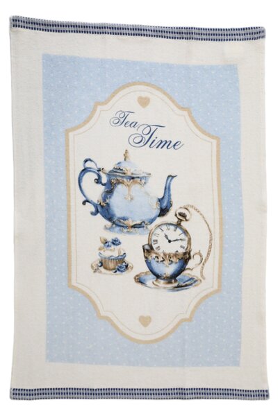 Strofinaccio spugna Tea Time 50x70 cm