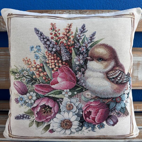 Federa cuscino gobelin 42x42 cm Eden 1420 NA