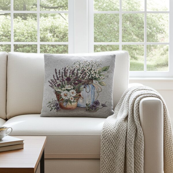 Federa cuscino gobelin 42x42 cm Eden 1363 V3