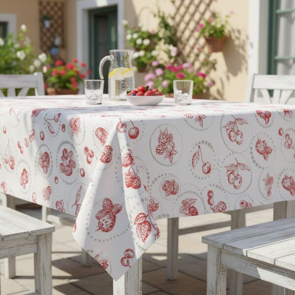 Tovaglia in cotone Cherry