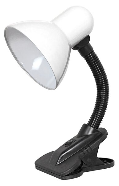 Top Light - Lampada con Clip 1xE27/60W/230V bianco