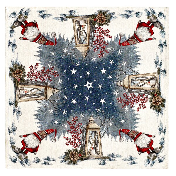 Tovaglia Gobelin 90x90 cm Chenille IT011