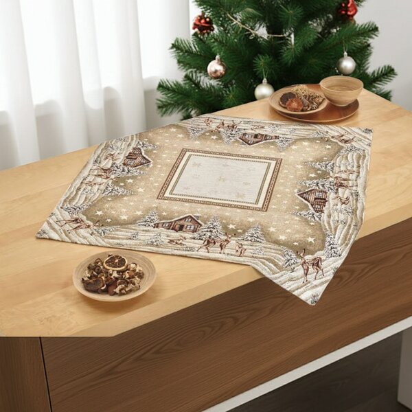 Tovaglia Gobelin 90x90 cm Chenille IT030