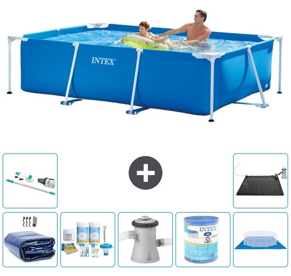 Piscina fuori terra rettangolare - 260x160x65 cm - 8 pezzi - Modello S40121