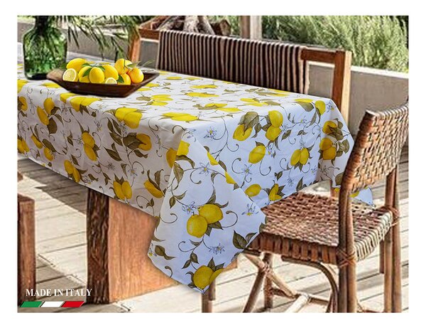 Tovaglia in cotone Limoni