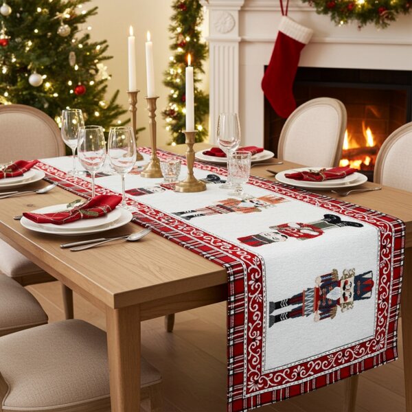 Runner Gobelin Schiaccianoci Chenille IT035