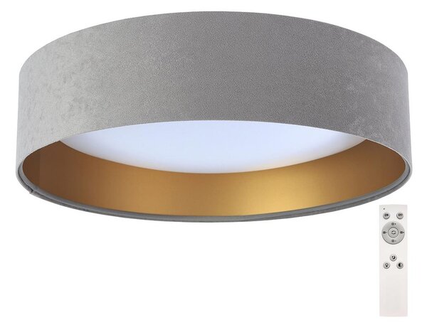 Plafoniera LED dimmerabile SMART GALAXY LED/24W/230V grigio/oro + TC