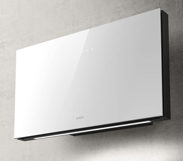 Elica Cappa Cucina Filtrante a Parete Larghezza 80 cm colore Bianco - PRF0165712 PLAT WH/F/80
