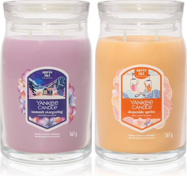 Yankee Candle Seasonal Duo - Summit Stargazing & Slopeside Spritz set