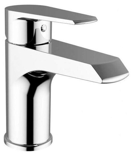 Miscelatore lavabo cromato con scarico automatico 1"1/4