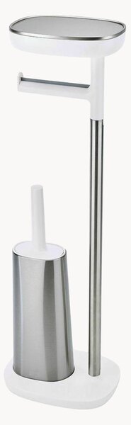 Portarotolo con scopino Easystore Plus, set da 2