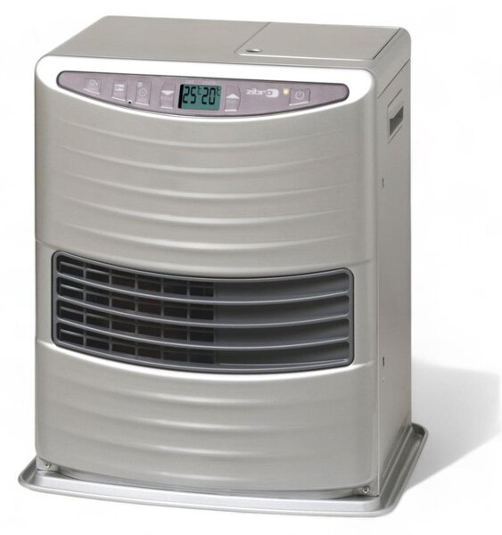 Stufa elettronica a combustibile liquido 3 Kw in acciaio 38x30xH43 cm