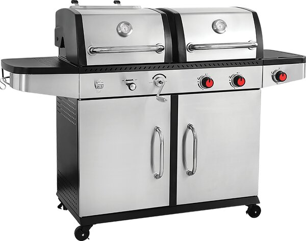 Grill Otake 2In1, Gas+Carbone, Inox 8,2Kw