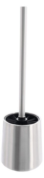 Scopino WC color argento opaco in acciaio inox – Orion