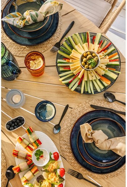 Set da pranzo in gres 24 pezzi Royal - Bonami Selection