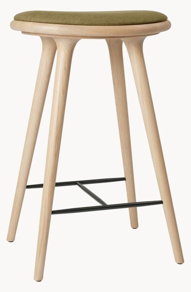 Sgabello in legno di quercia High