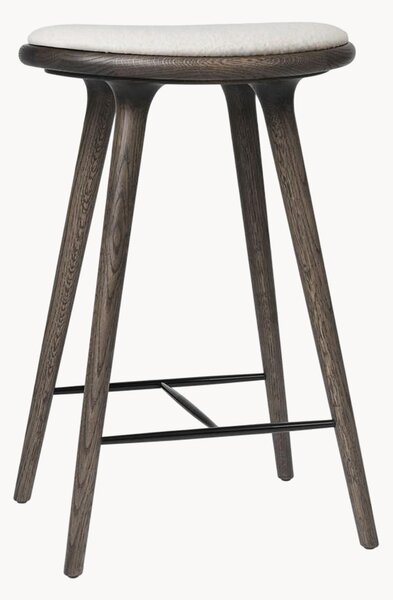 Sgabello in legno di quercia High