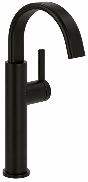 Rubinetto per lavabo Villeroy & Boch, altezza 245 mm, senza set di scarico, nero opaco, 1 pz