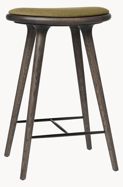 Sgabello in legno di quercia High
