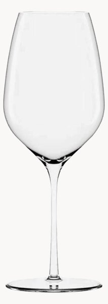 Set di 6 bicchieri da vino rosso in cristallo 3. Fino