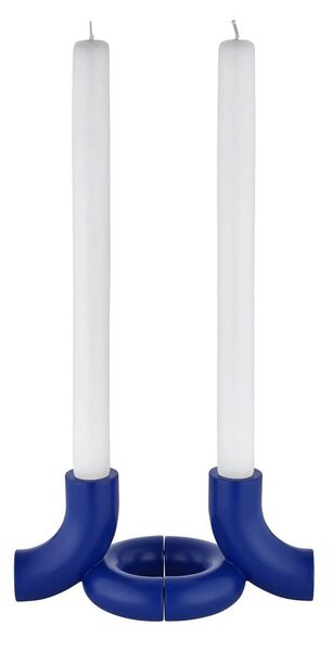 Portacandele in set in poliresina 2 pz Doodle – Blomus
