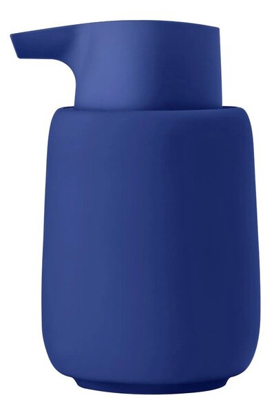 Dispenser per sapone blu in ceramica 250 ml Sono – Blomus