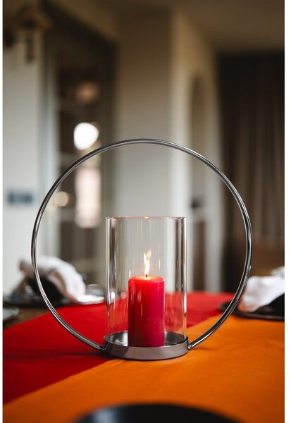 Portacandela in metallo per lumino Elana – Zilverstad