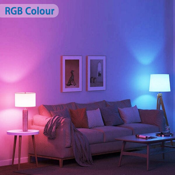 Faretto Led Smart GU10 6,5W WiFi RGB CCT luce regolabile e dimmerabile Aigostar