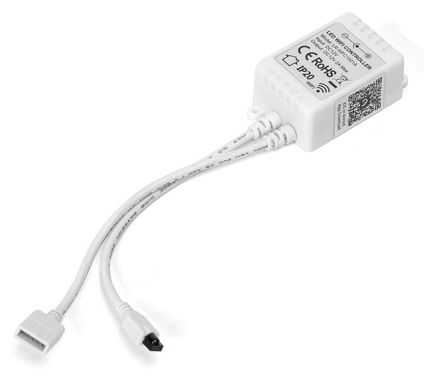 Striscia Led Smart 12V 16,5W 5 metri WiFi RGB CCT luce regolabile e dimmerabile Aigostar