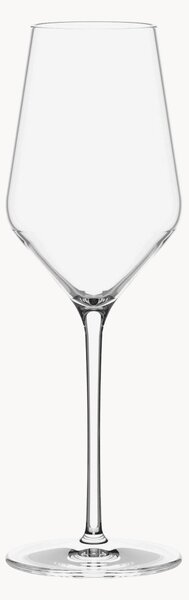 Set di 6 bicchieri da vino bianco in vetro soffiato Q1