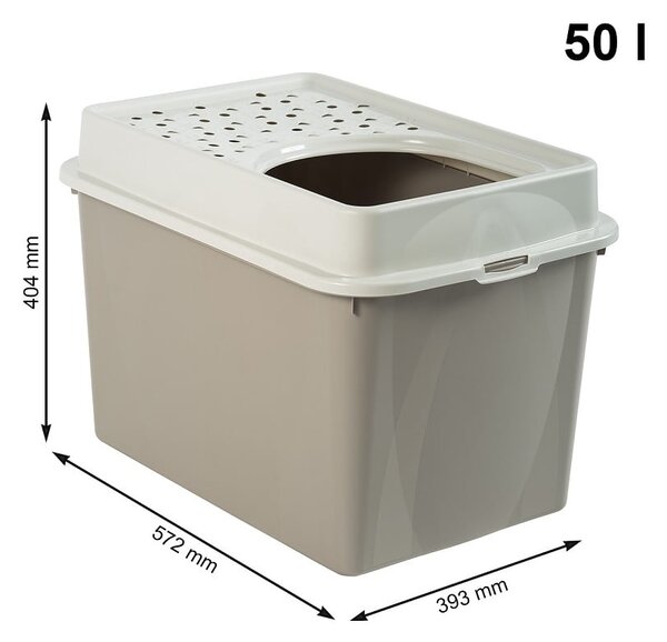 Lettiera per gatti 57,2x39,3 cm Eco Berty - Rotho