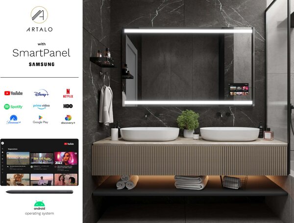 Specchio con LED illuminazione M11 premium