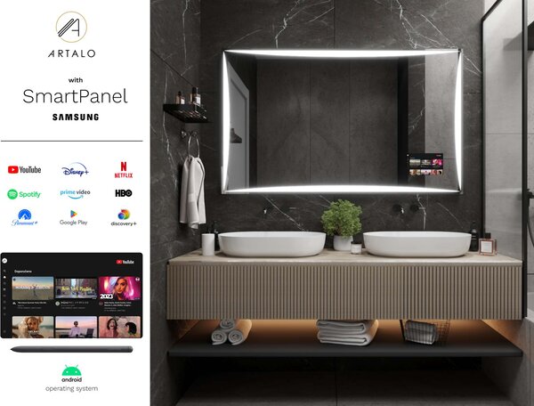 Specchio con LED illuminazione M5 premium