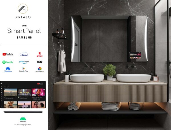 Specchio con LED luminazione M15 premium