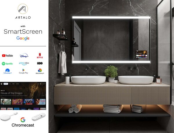 Specchio con LED luminazione M13 premium