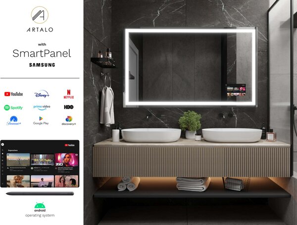 Specchio con LED illuminazione M7 premium