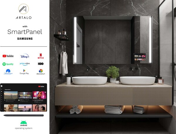 Specchio con LED illuminazione M4 premium