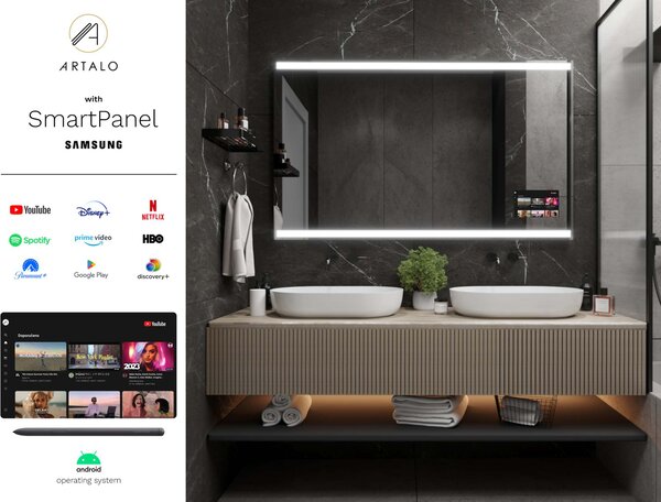 Specchio con LED luminazione M13 premium