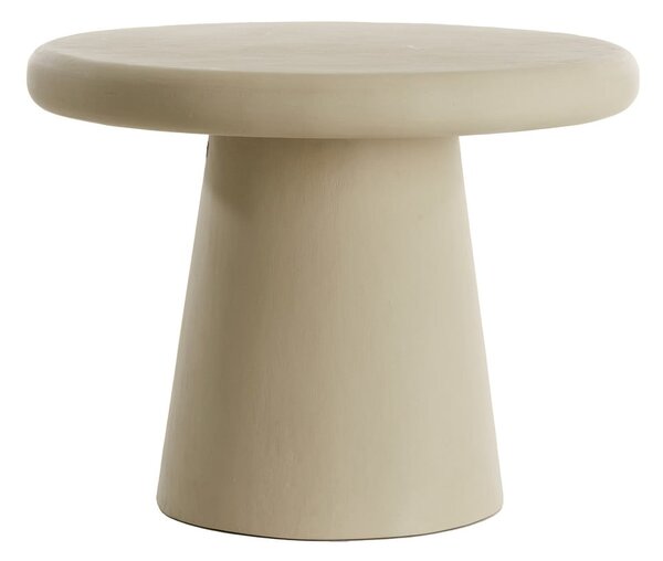 Tavolino rotondo beige ø 60 cm Kulona - Light & Living