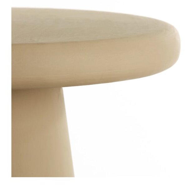 Tavolino rotondo beige ø 60 cm Kulona - Light & Living
