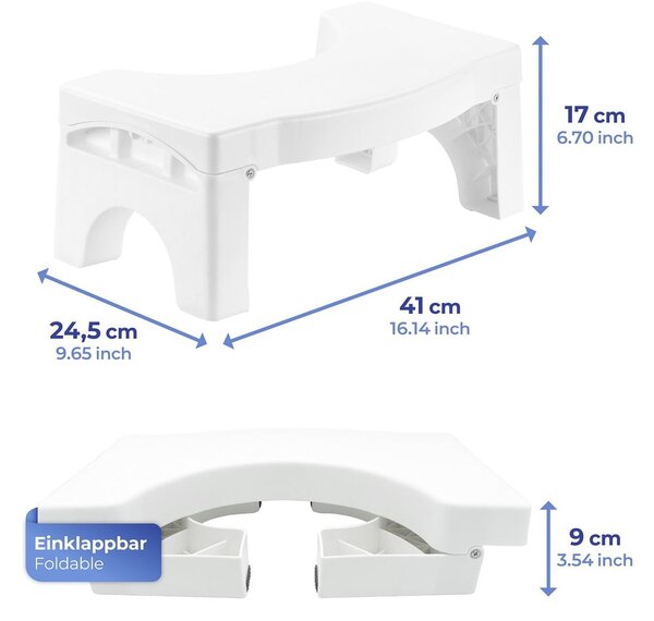 Sgabello bianco – Maximex
