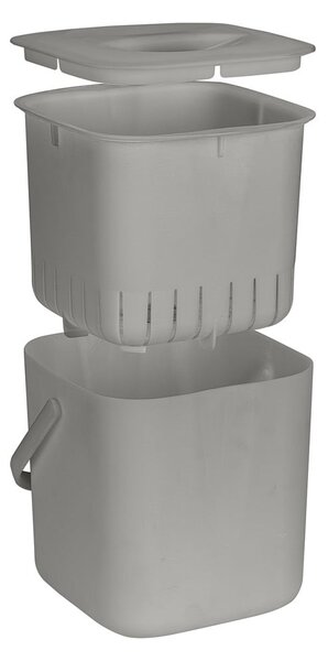 Bidone per l'umido grigio chiaro 3 l Conny – Wenko