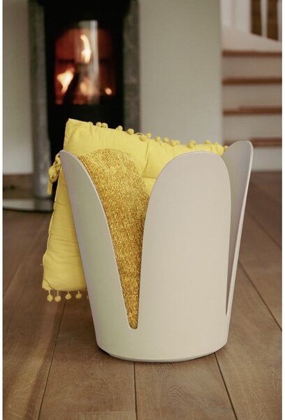 Sgabello beige in plastica impilabile Comiso – Wenko