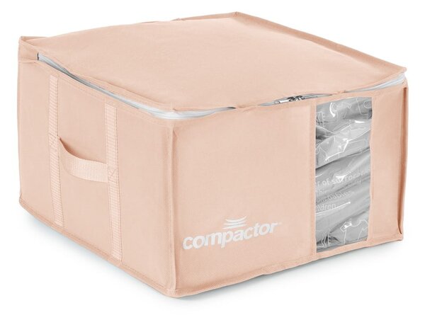 Organizer per vestiti sottovuoto in plastica 42x40x25 cm Pink Edition – Compactor